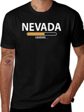 Nevada Loading T-Shirt - Black Graphic Tee
