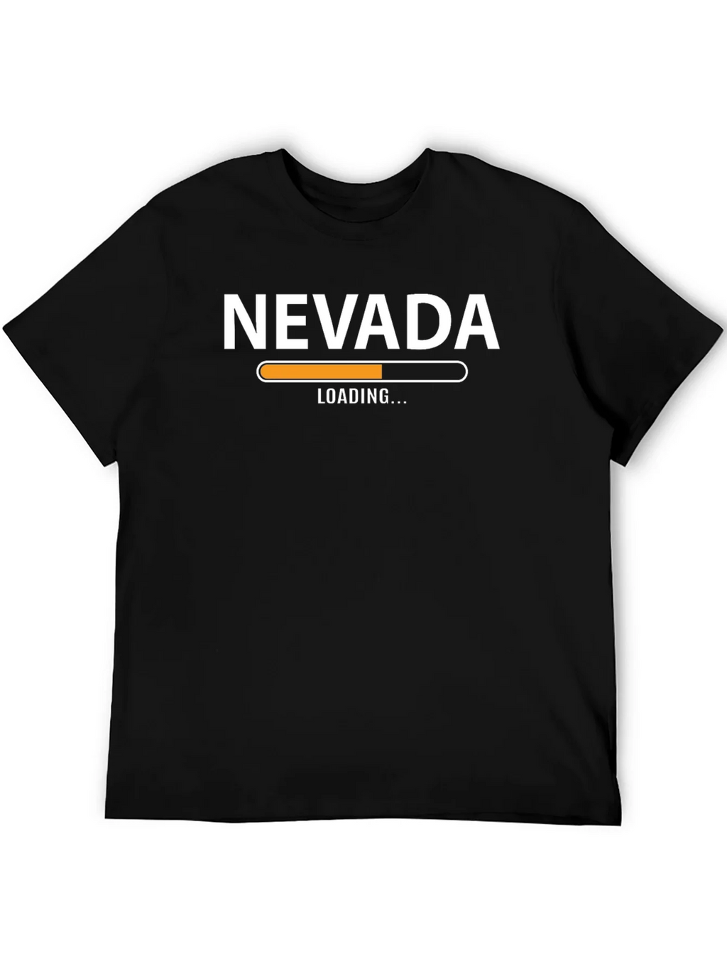 Nevada Loading T-Shirt - Black Graphic Tee