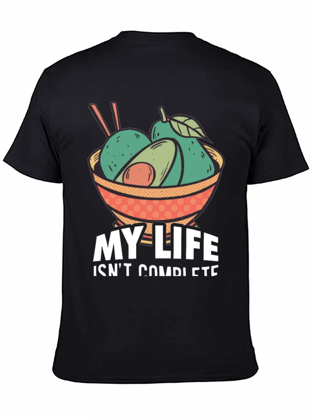 Avocado Bowl Graphic Tee - My Life Isnt Complete
