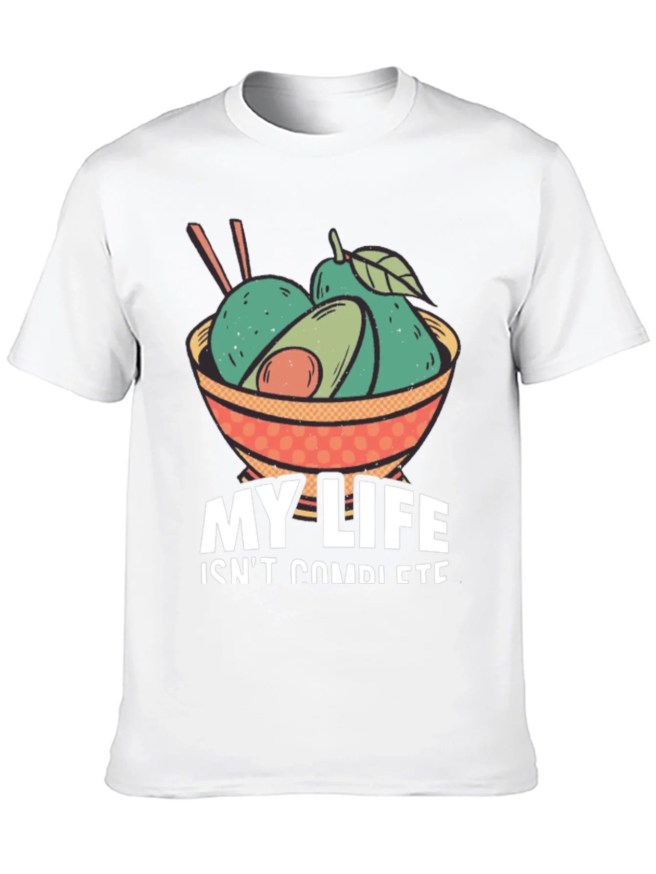 Avocado Bowl Graphic Tee - My Life Isnt Complete
