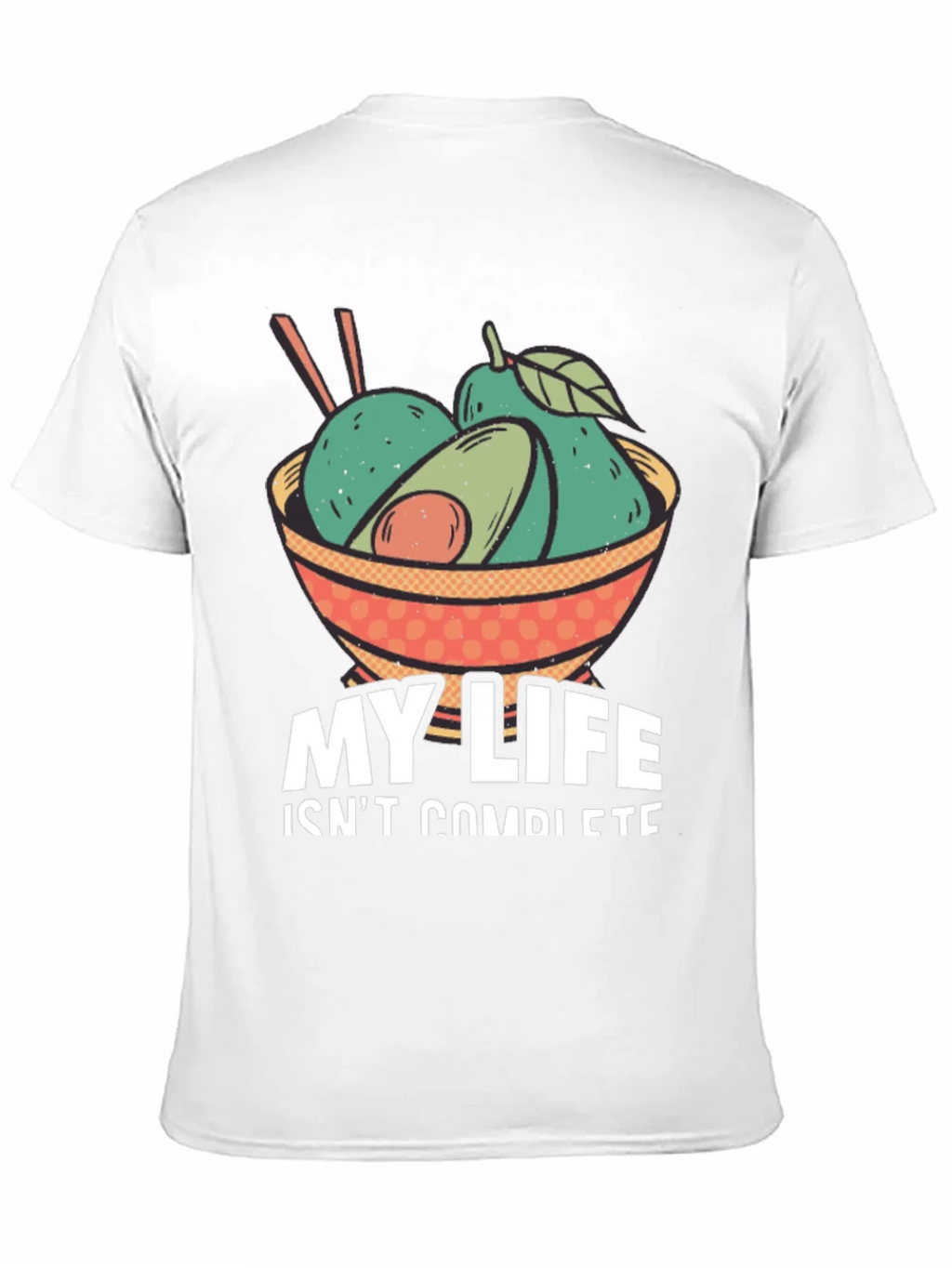 Avocado Bowl Graphic Tee - My Life Isnt Complete