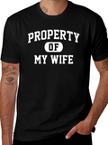 Property of My Wife Funny Mens T-Shirt