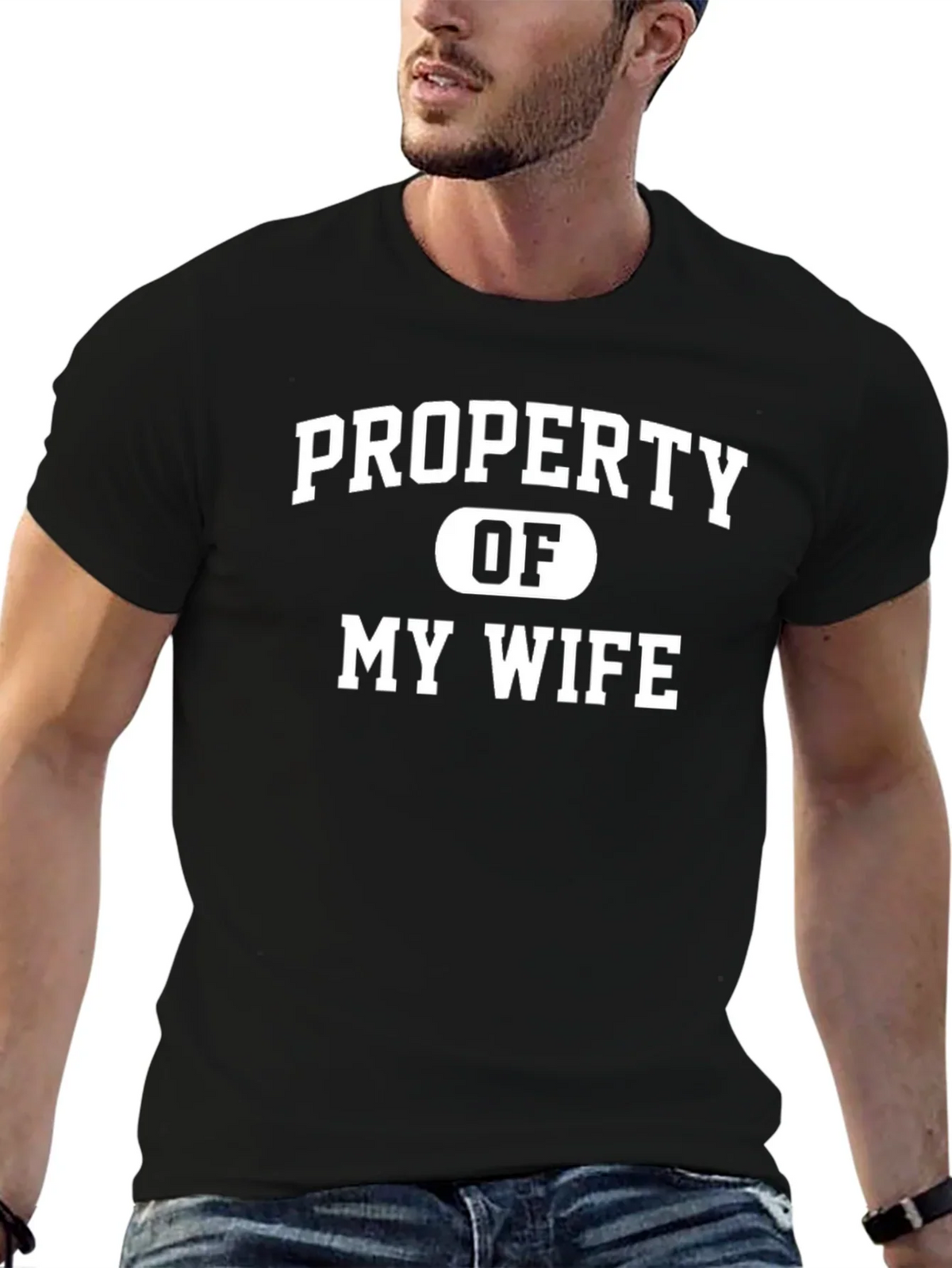Property of My Wife Funny Mens T-Shirt