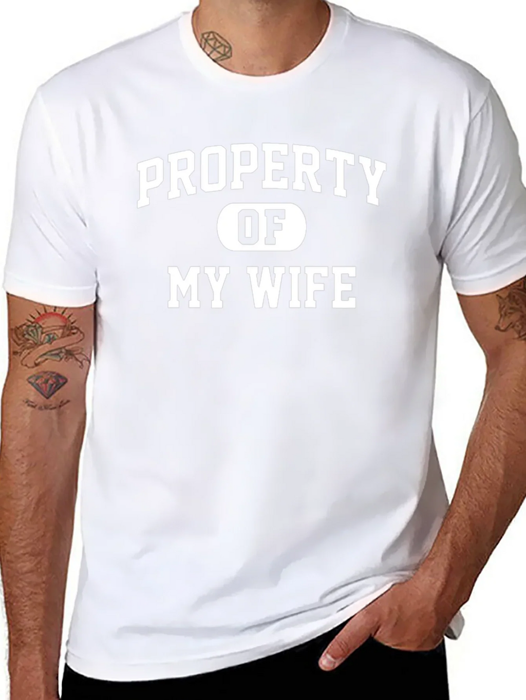 Property of My Wife Funny Mens T-Shirt