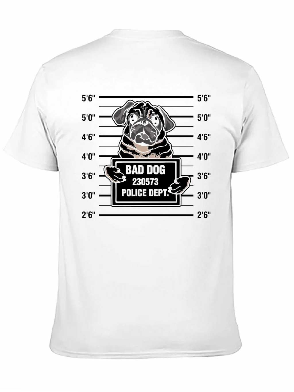 Bad Dog Mugshot Graphic Tee