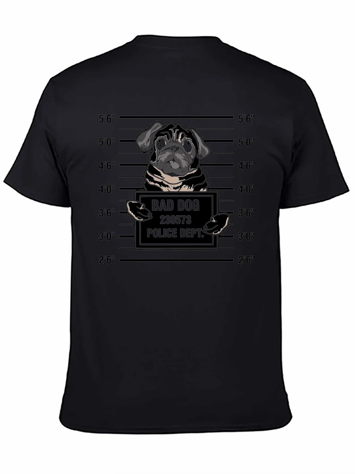 Bad Dog Mugshot Graphic Tee