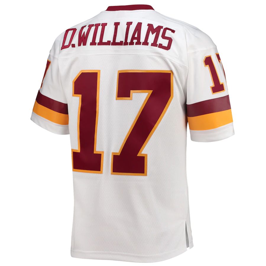 W.Football Team #17 Doug Williams White 1987 Legacy Replica Jersey Stitched American Football Jerseys