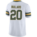 GB.Packers #20 Bullard White Game Jersey Stitched American Football Jerseys