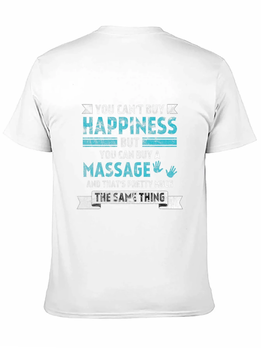 Massage Lover T-Shirt - Happiness is a Massage