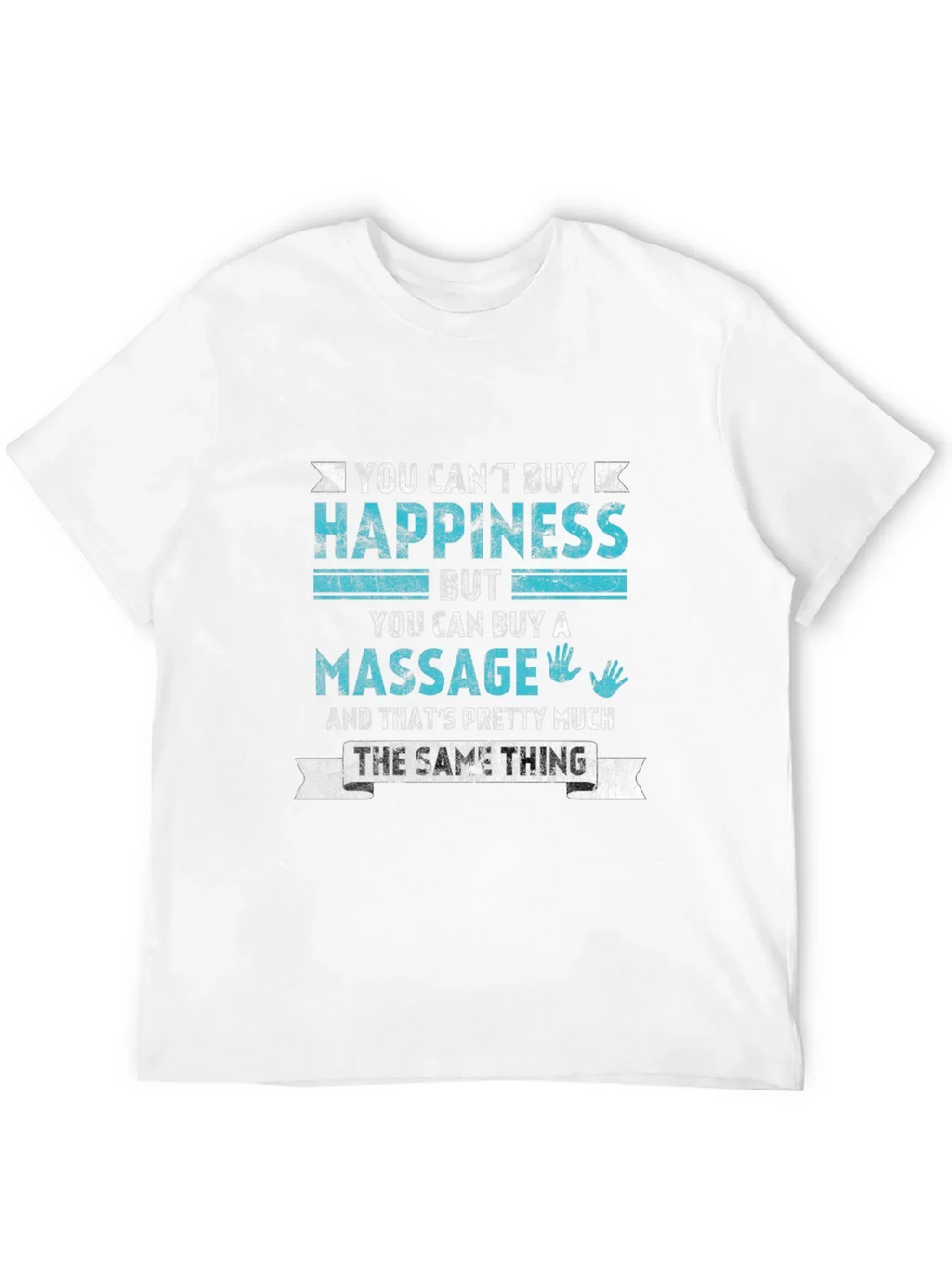 Massage Lover T-Shirt - Happiness is a Massage