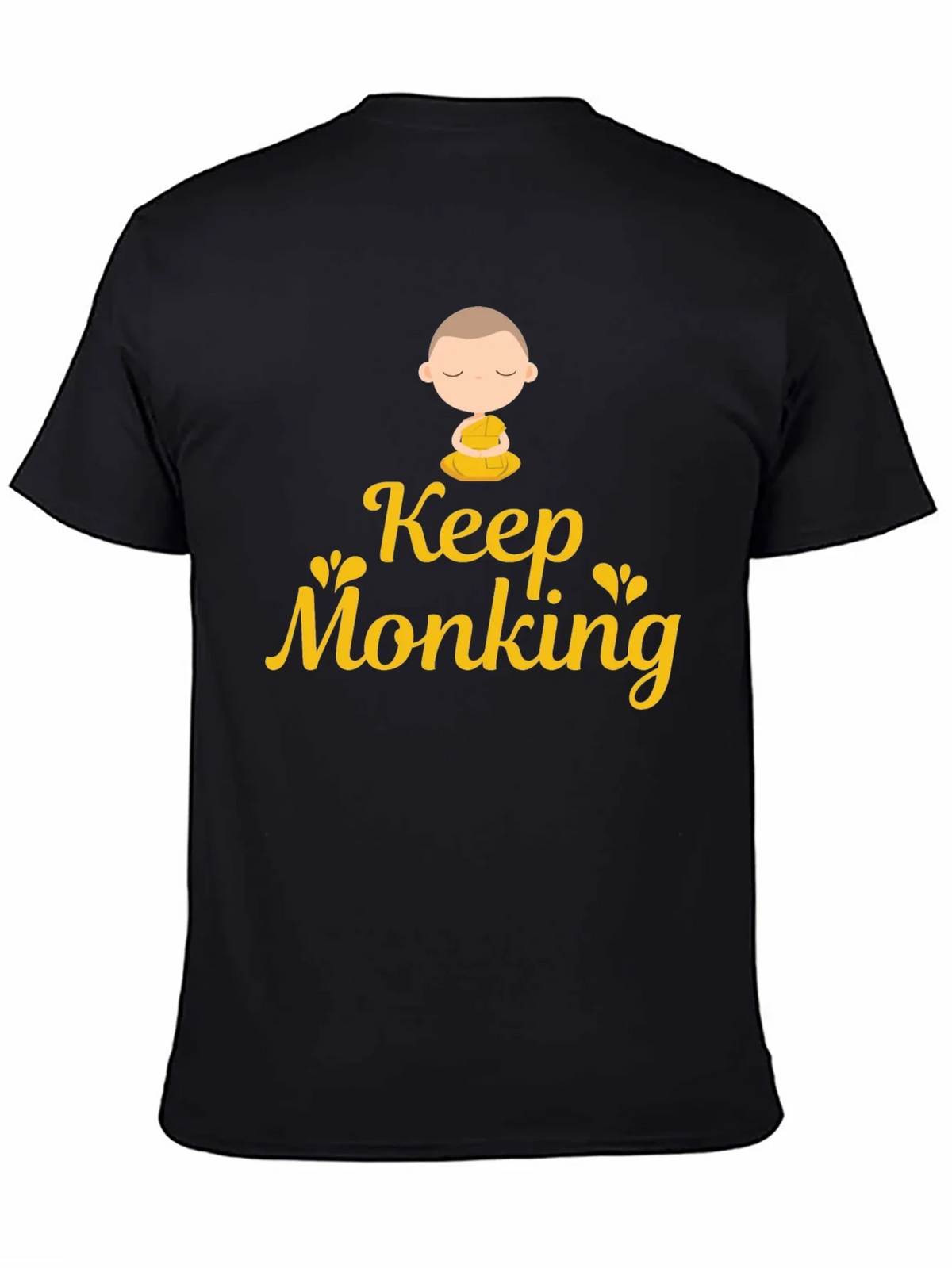 Keep Monking T-Shirt - Funny Monk Design