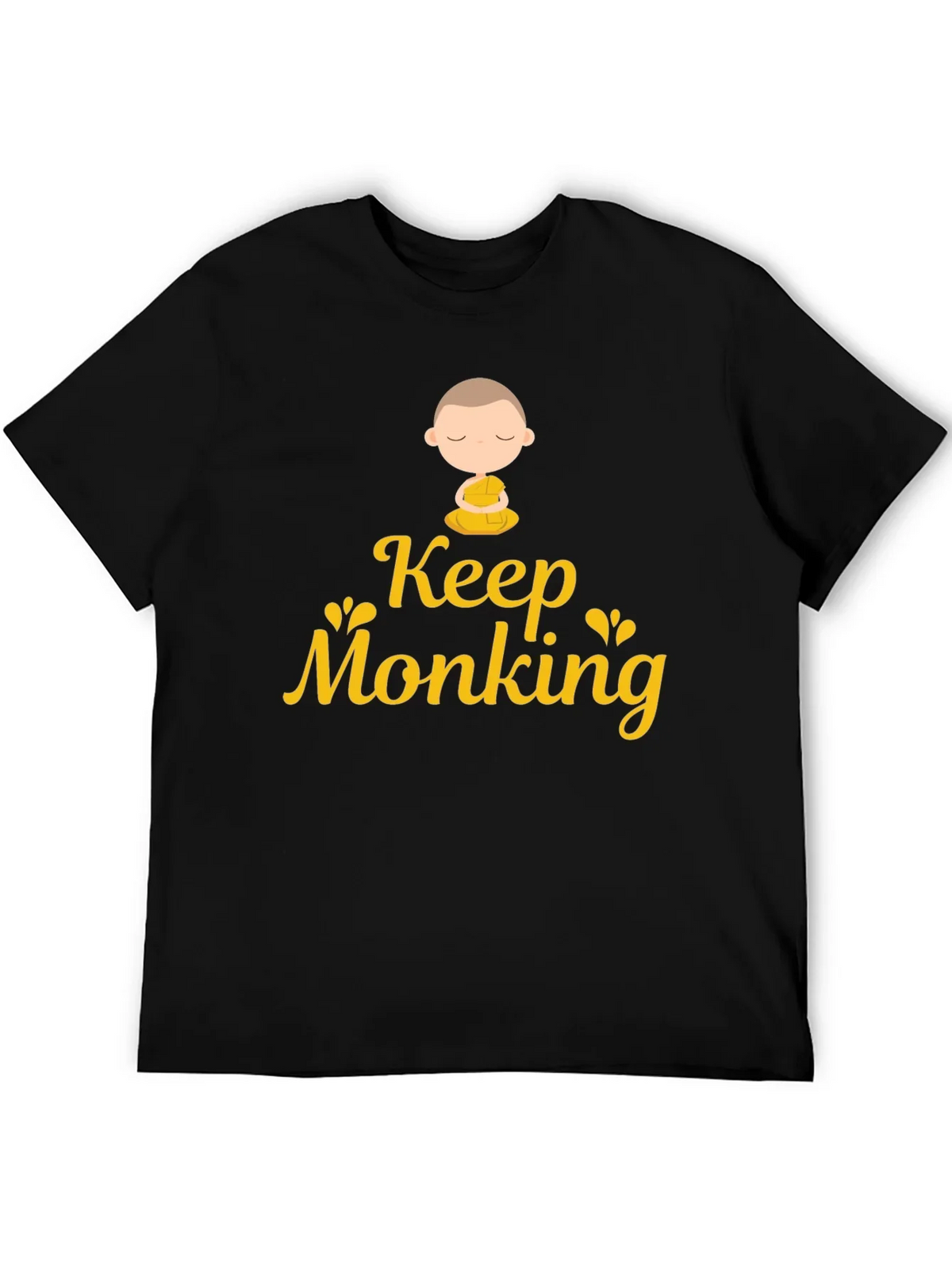 Keep Monking T-Shirt - Funny Monk Design