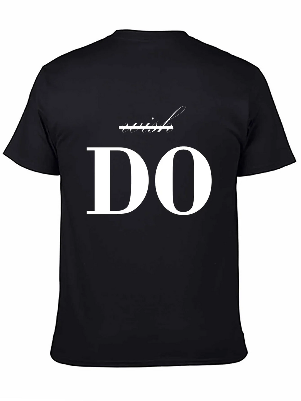 Stylish Black T-Shirt with DO Graphic