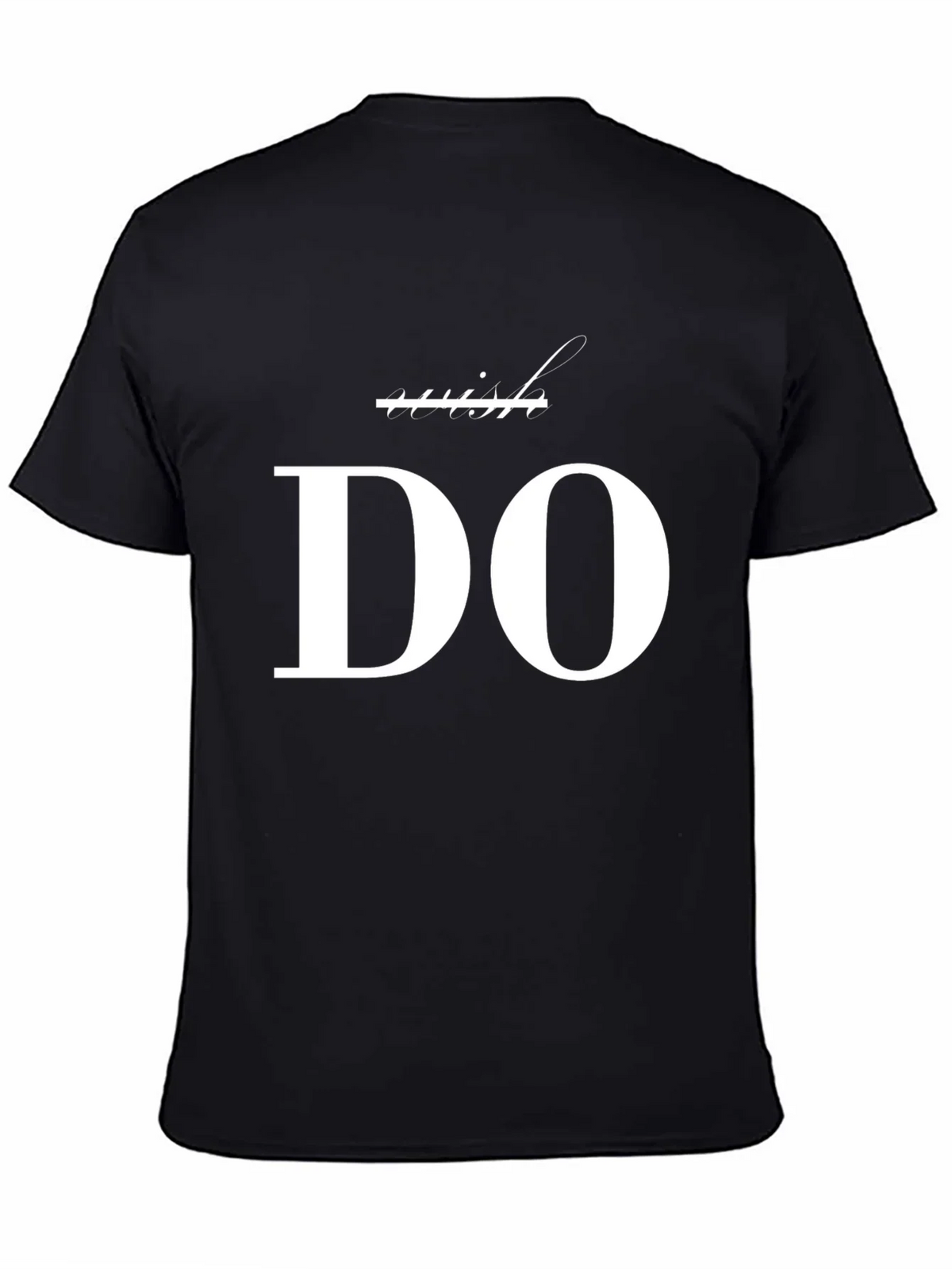 Stylish Black T-Shirt with DO Graphic