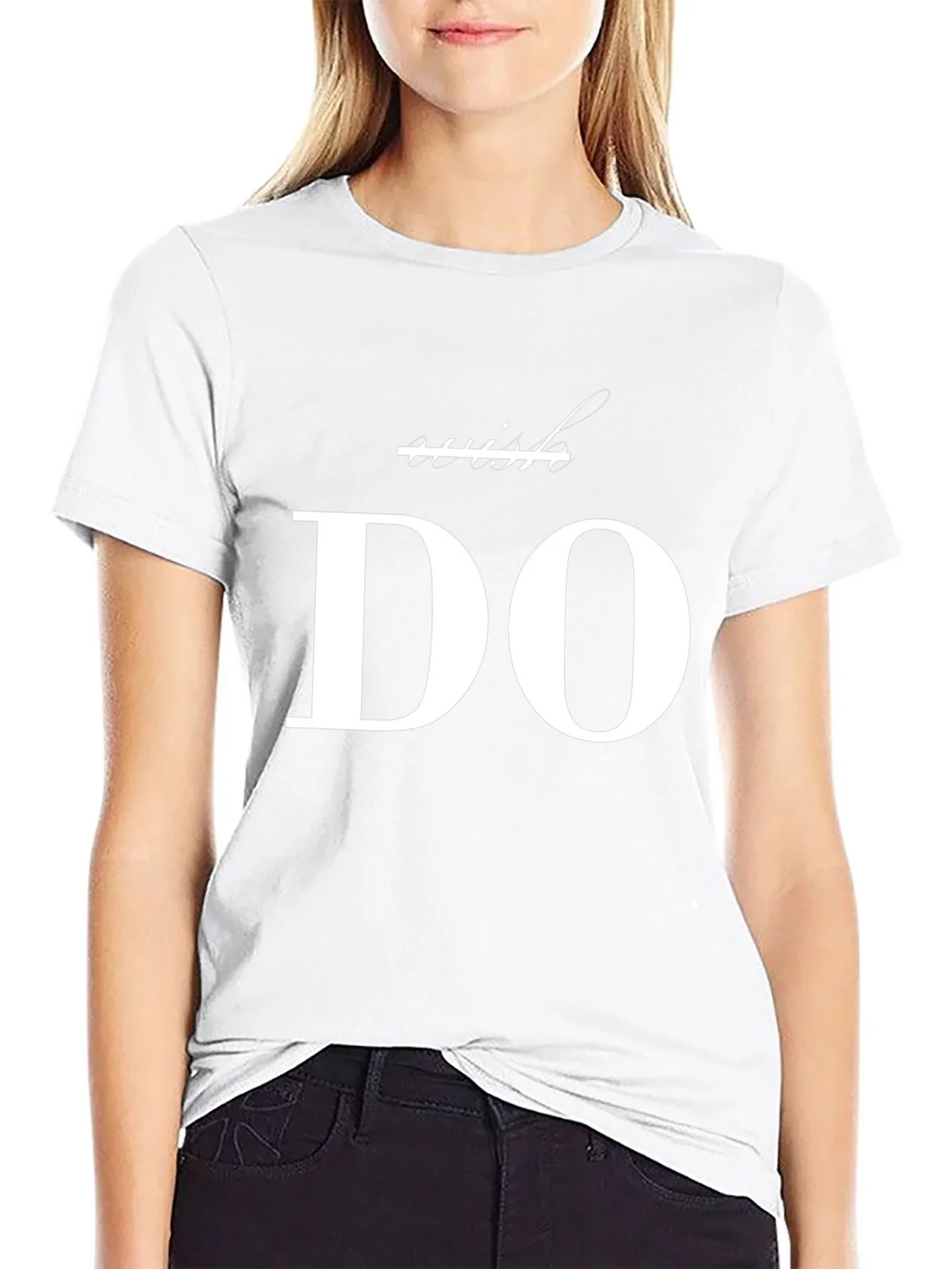 Stylish Black T-Shirt with DO Graphic