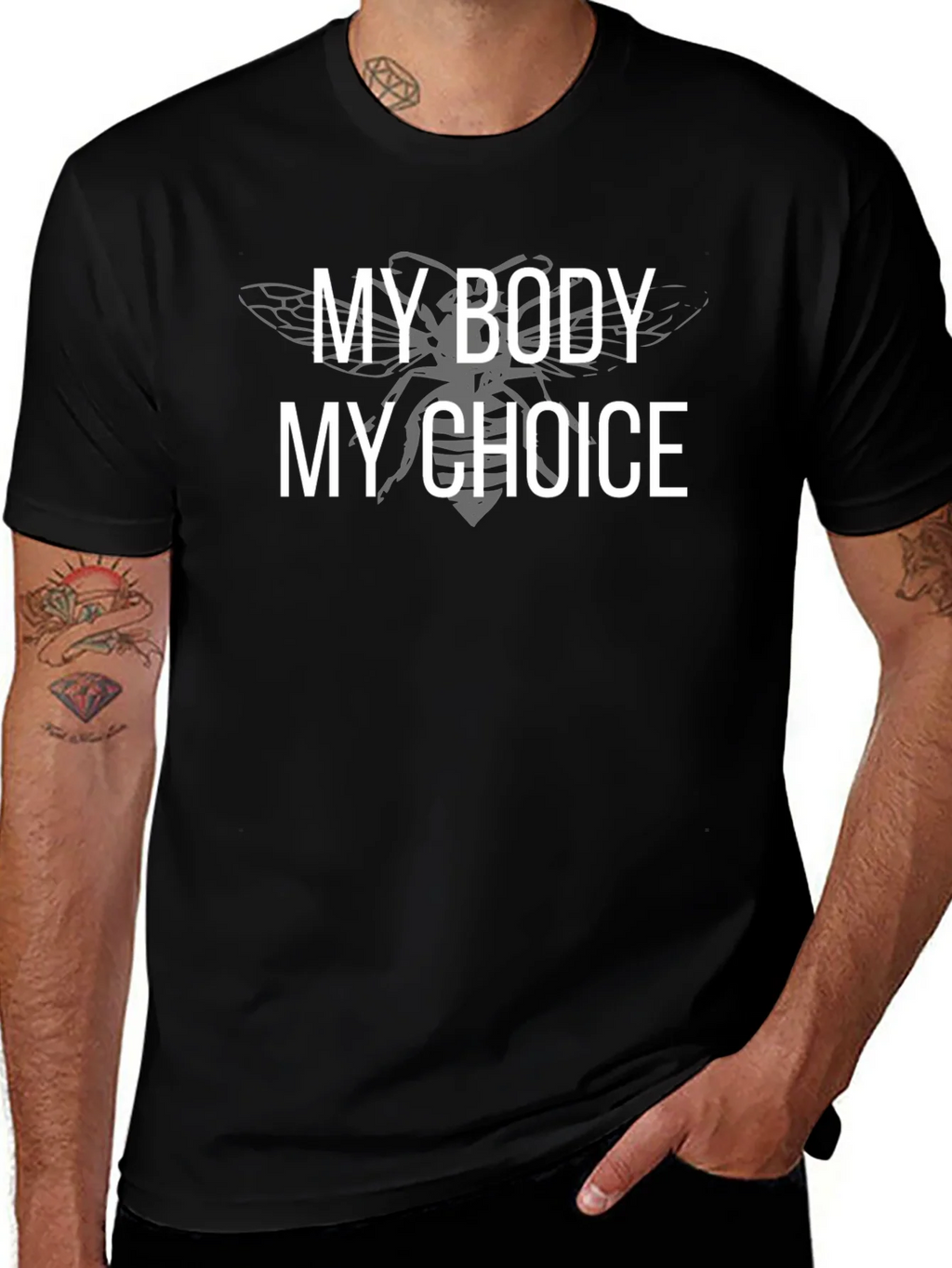 My Body My Choice Cicada T-Shirt