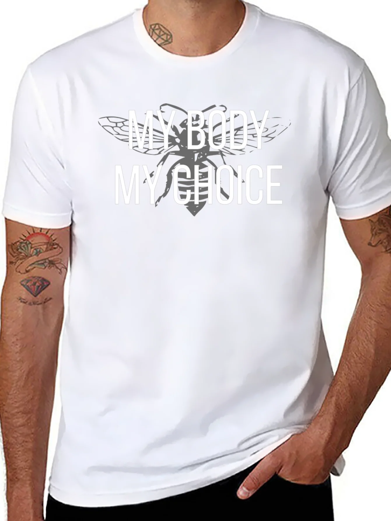 My Body My Choice Cicada T-Shirt