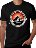 Mount Etna Graphic Tee - Sicily Italy T-Shirt
