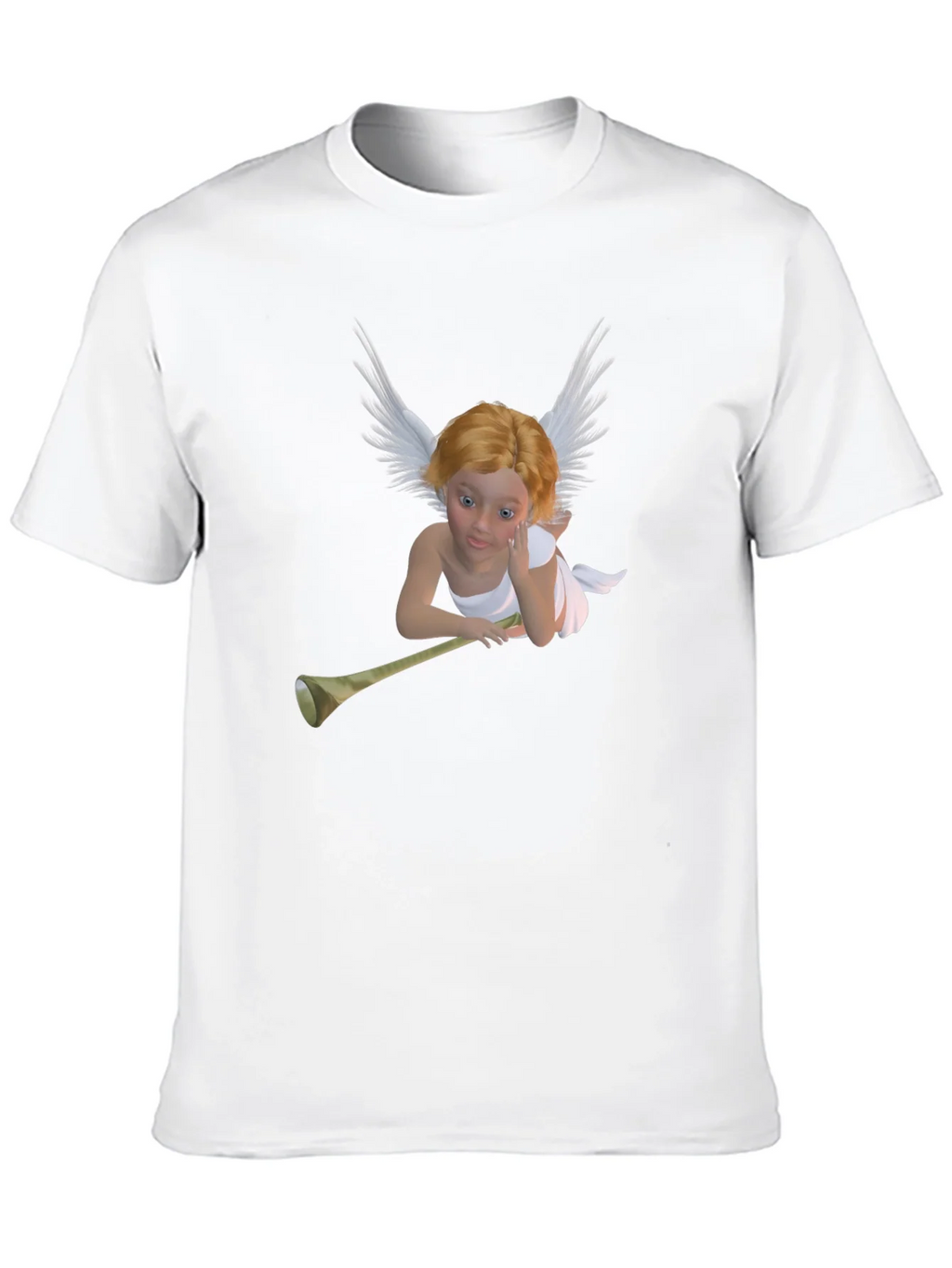 Angel Trumpet Black T-Shirt