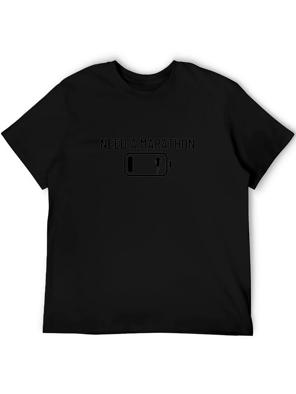 Need a Marathon T-Shirt - Low Battery Running Design