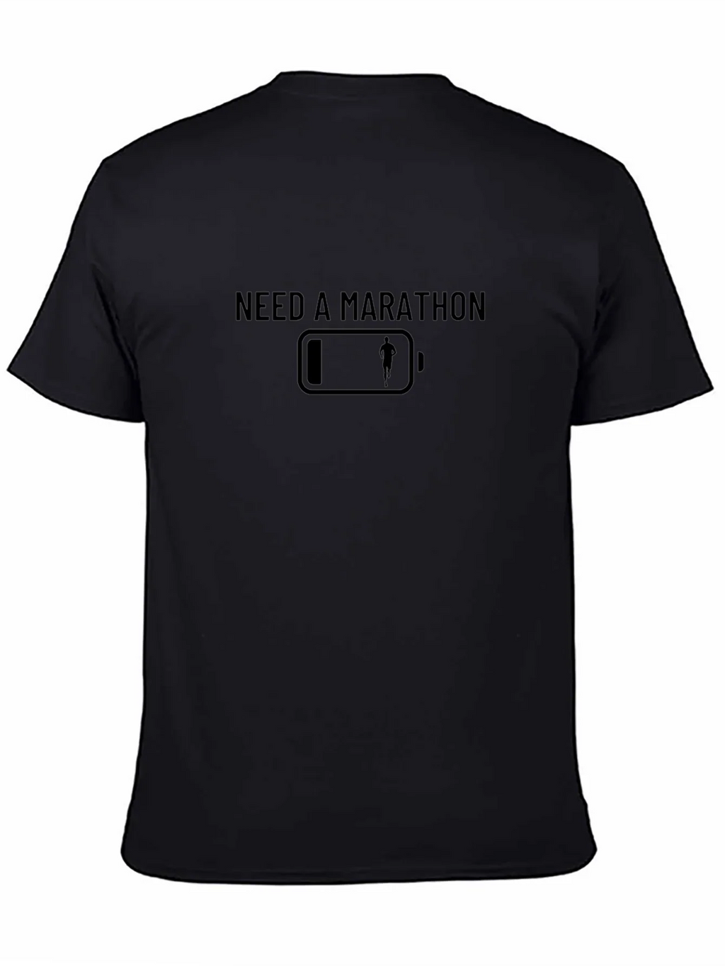 Need a Marathon T-Shirt - Low Battery Running Design