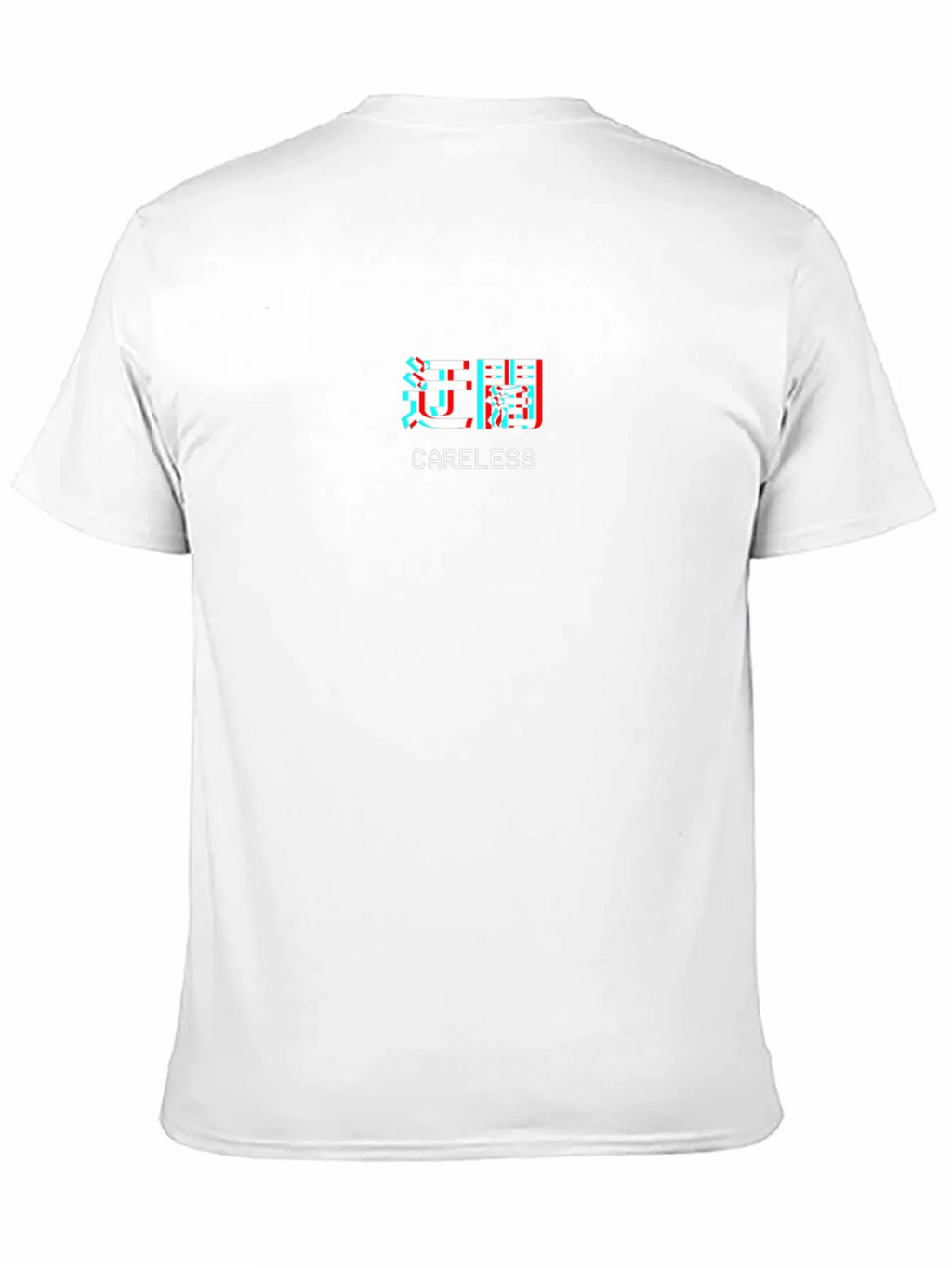 Careless Kanji Graphic Tee - Edgy Streetwear