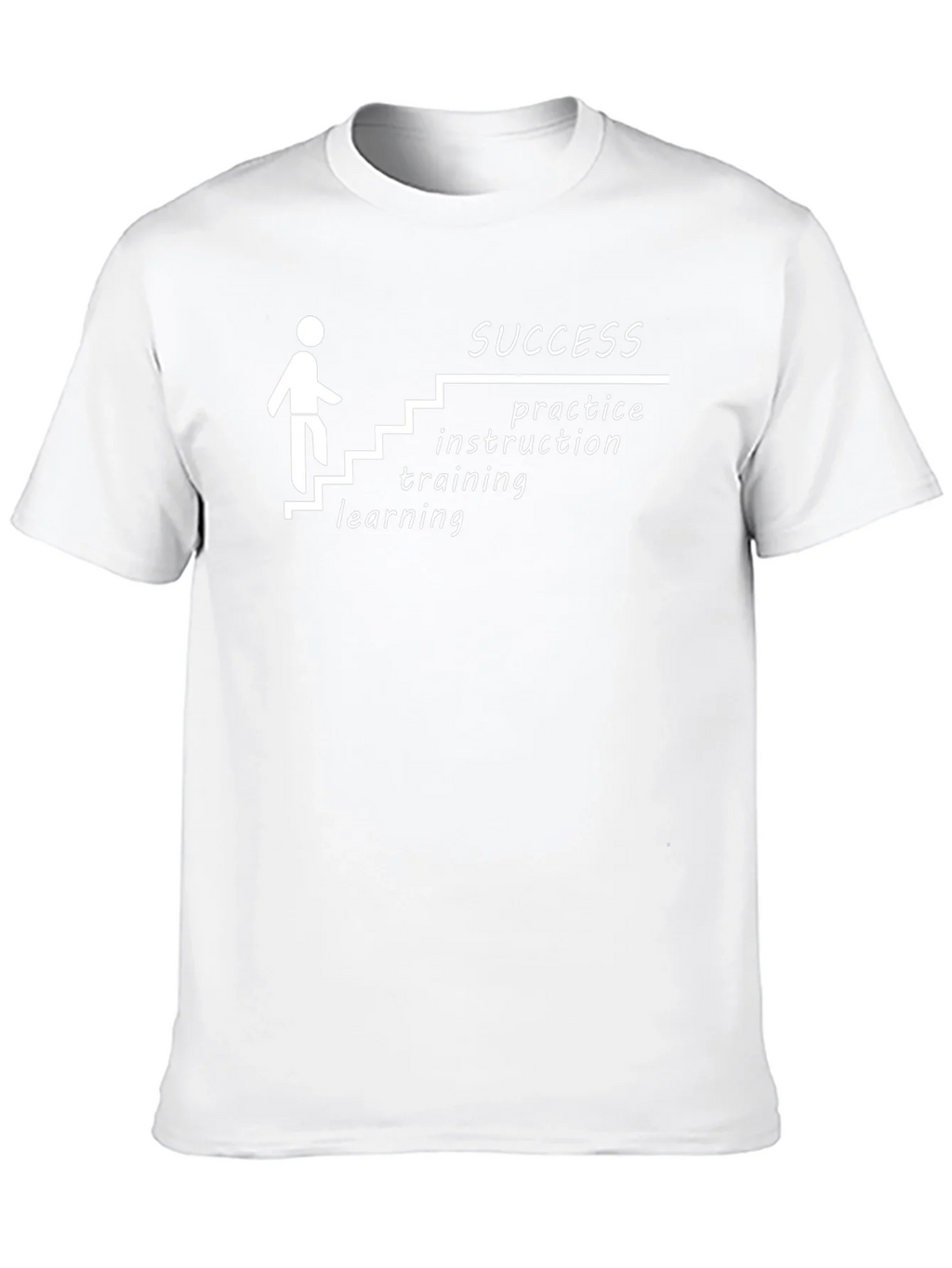 Success Steps T-Shirt: Learning Training Practice