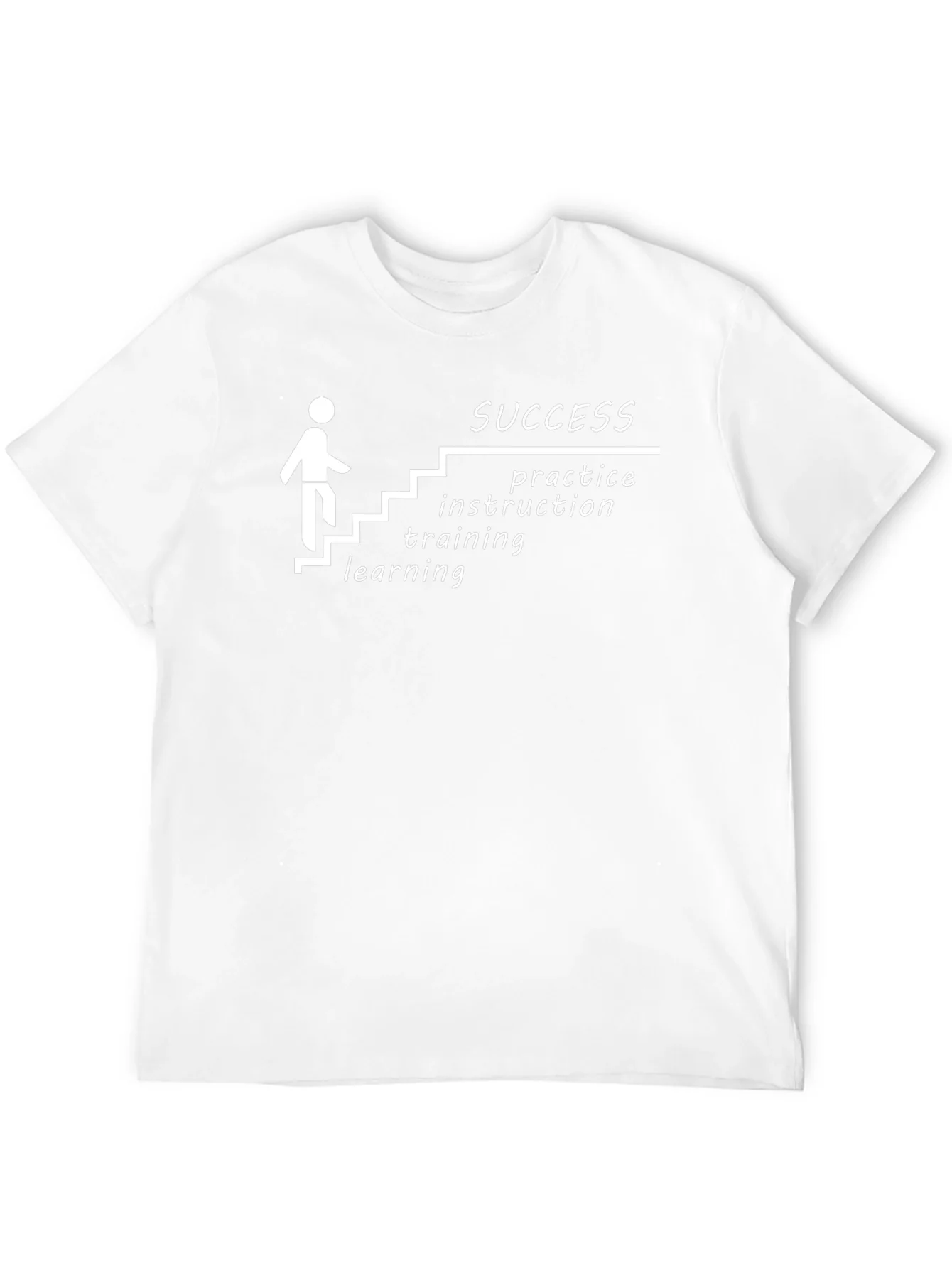 Success Steps T-Shirt: Learning Training Practice