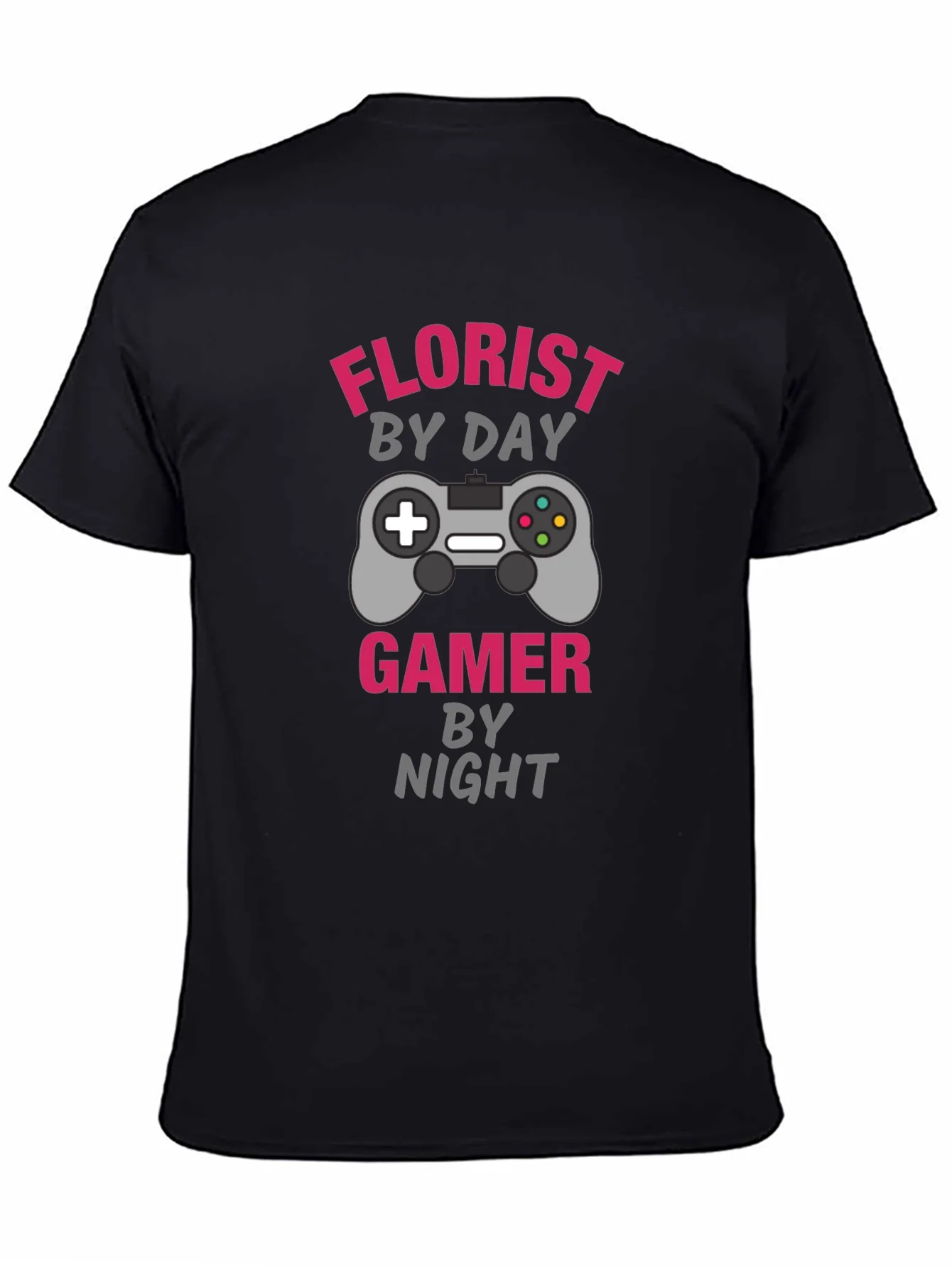 Florist by Day Gamer by Night Graphic Tee