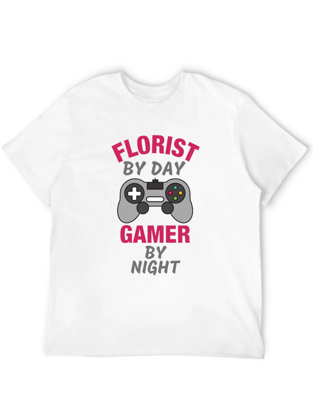 Florist by Day Gamer by Night Graphic Tee