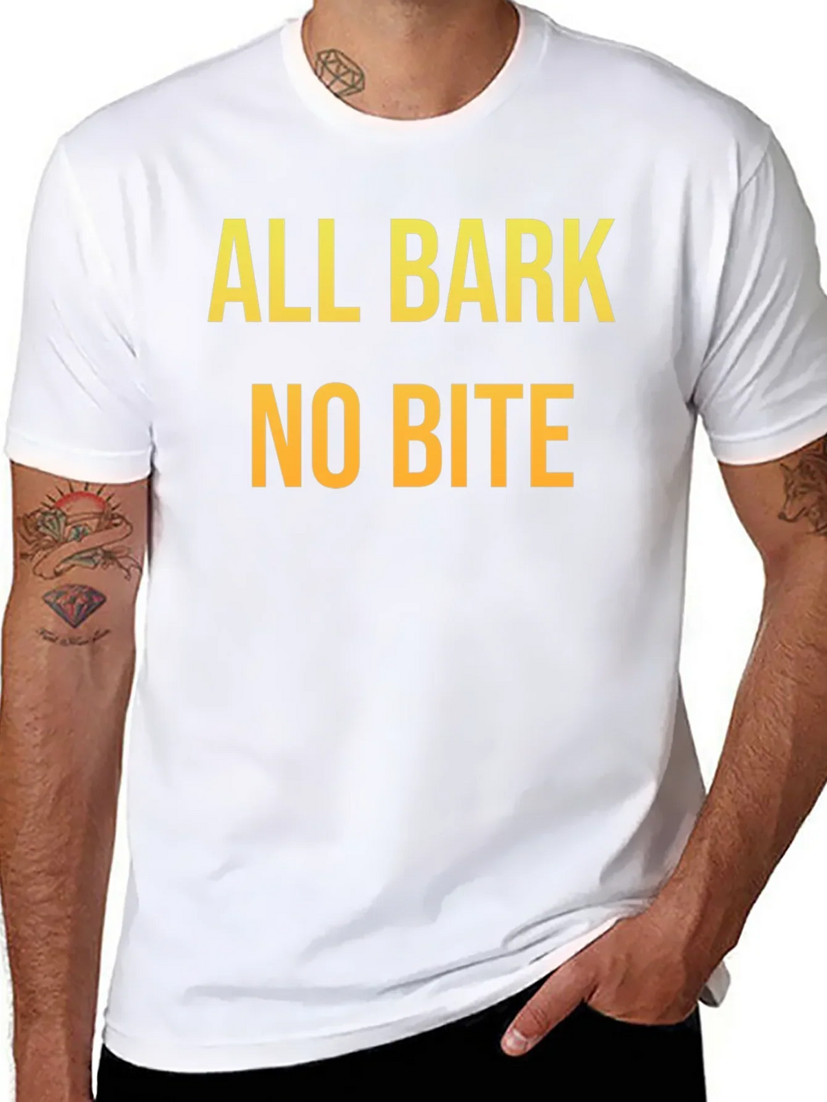 All Bark No Bite Graphic Tee