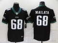 Men's Philadelphia Eagles Jordan Mailata #68 Black Game jersey