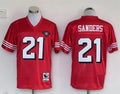 Men's San Francisco 49ers Deion Sanders Scarlet Legacy Replica jersey