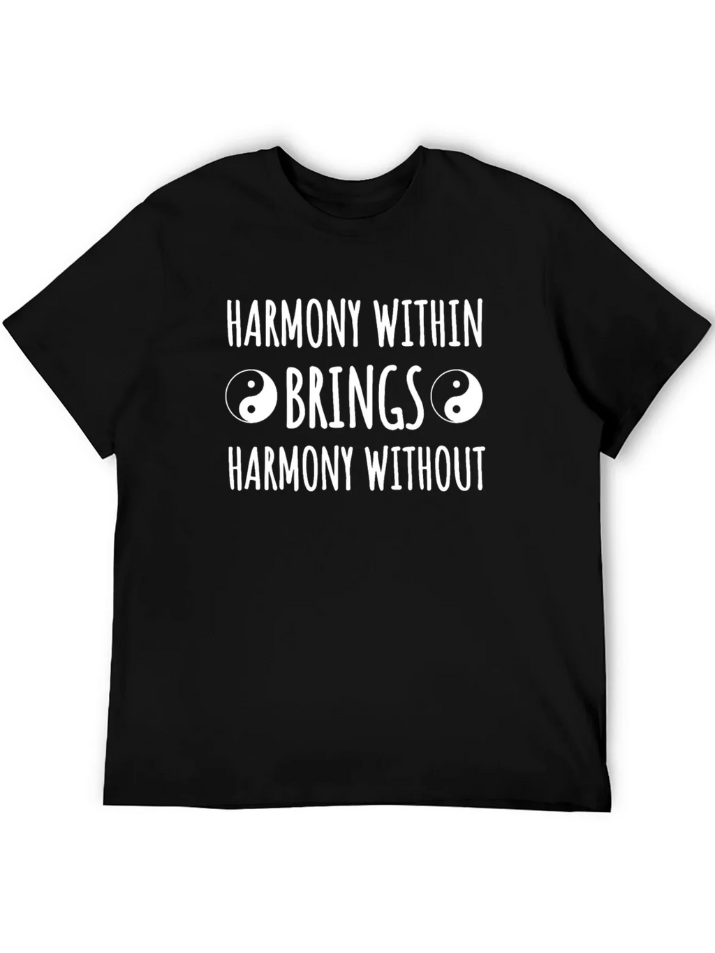 Harmony Within T-Shirt - Yin Yang Graphic Tee