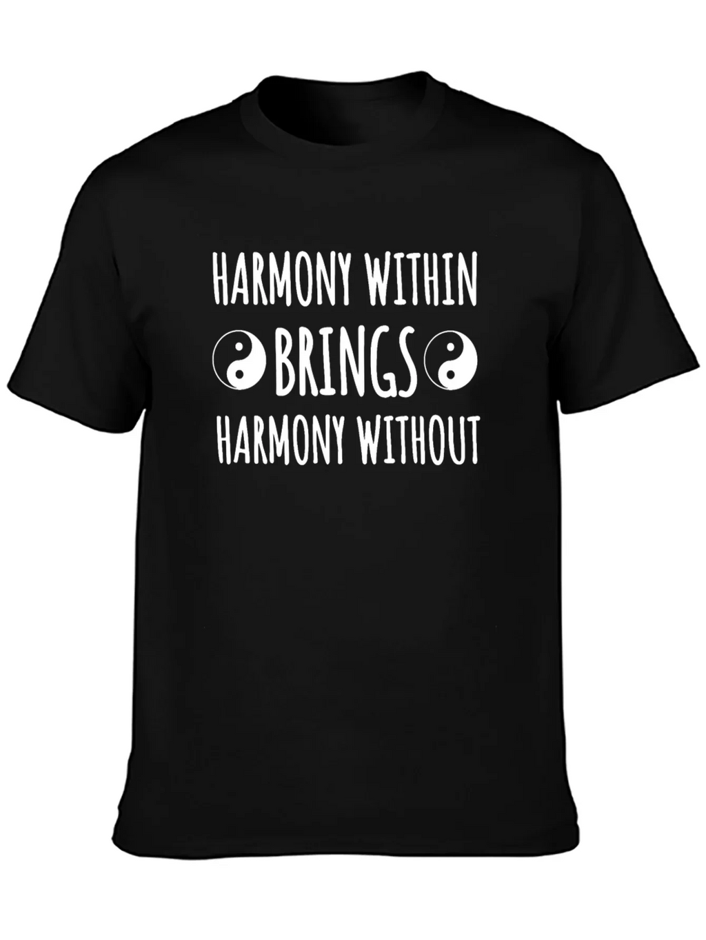 Harmony Within T-Shirt - Yin Yang Graphic Tee