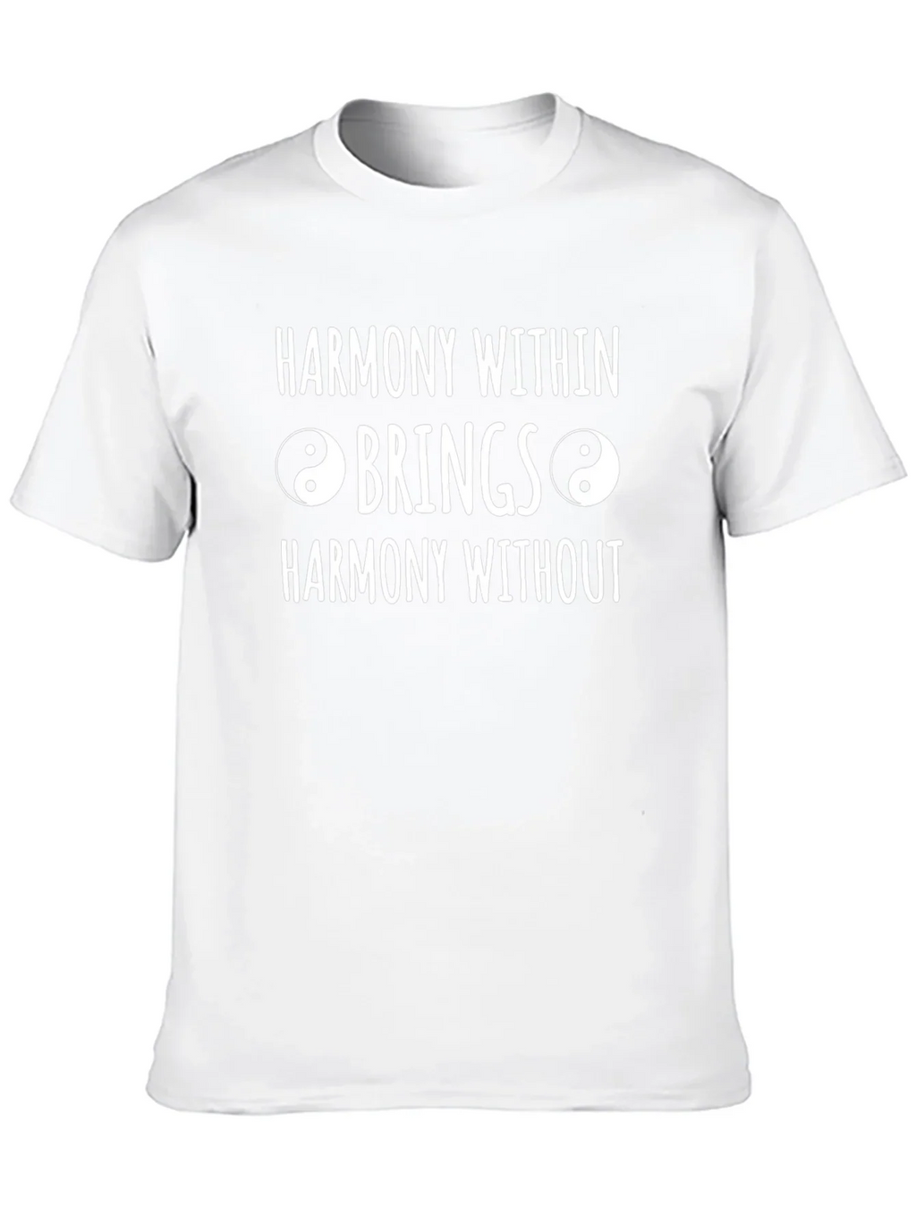Harmony Within T-Shirt - Yin Yang Graphic Tee