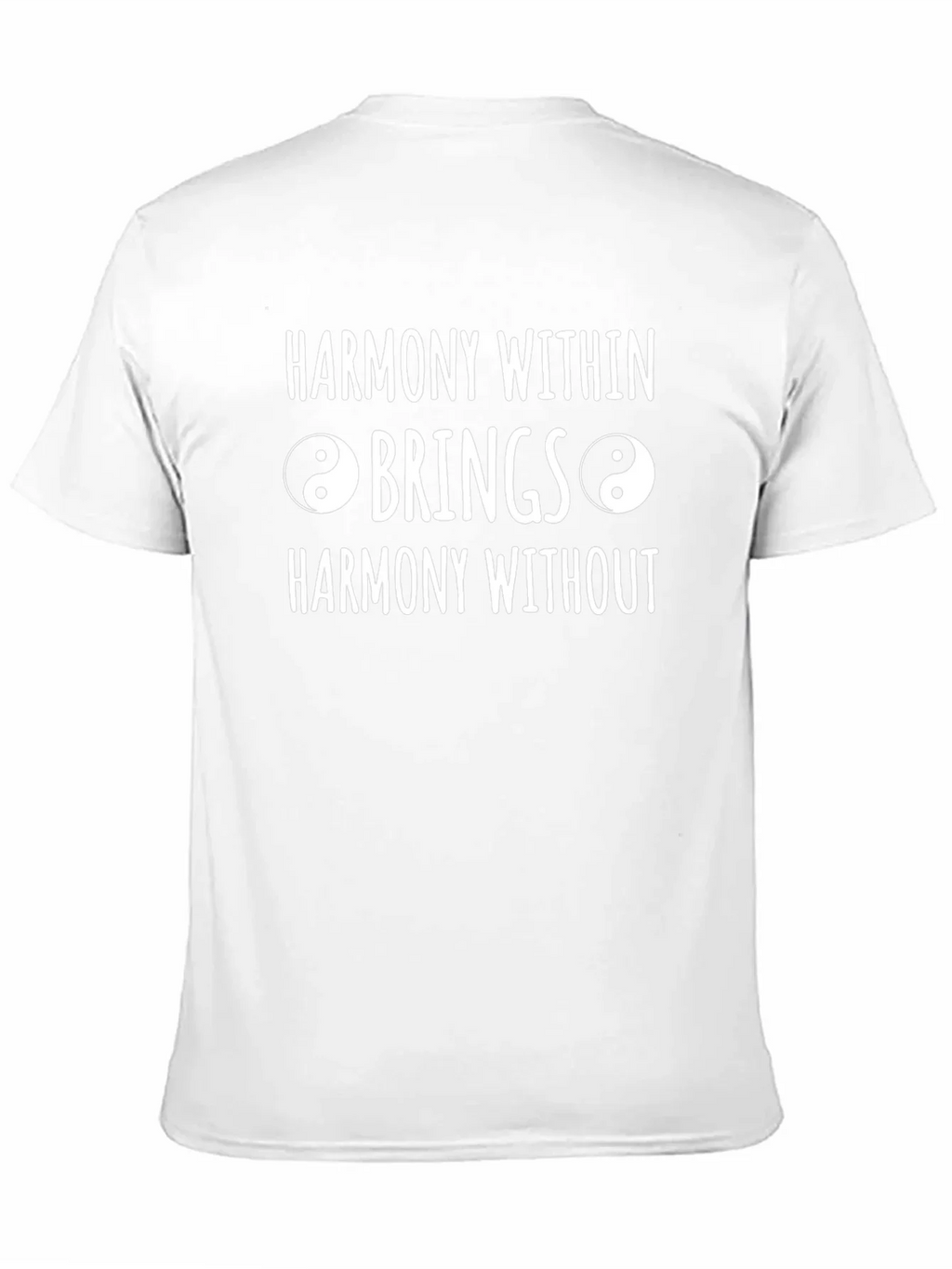 Harmony Within T-Shirt - Yin Yang Graphic Tee