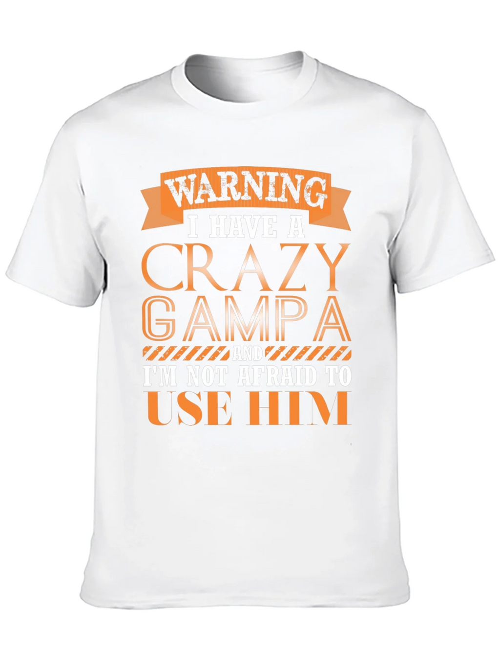 Crazy Grampa Graphic Tee