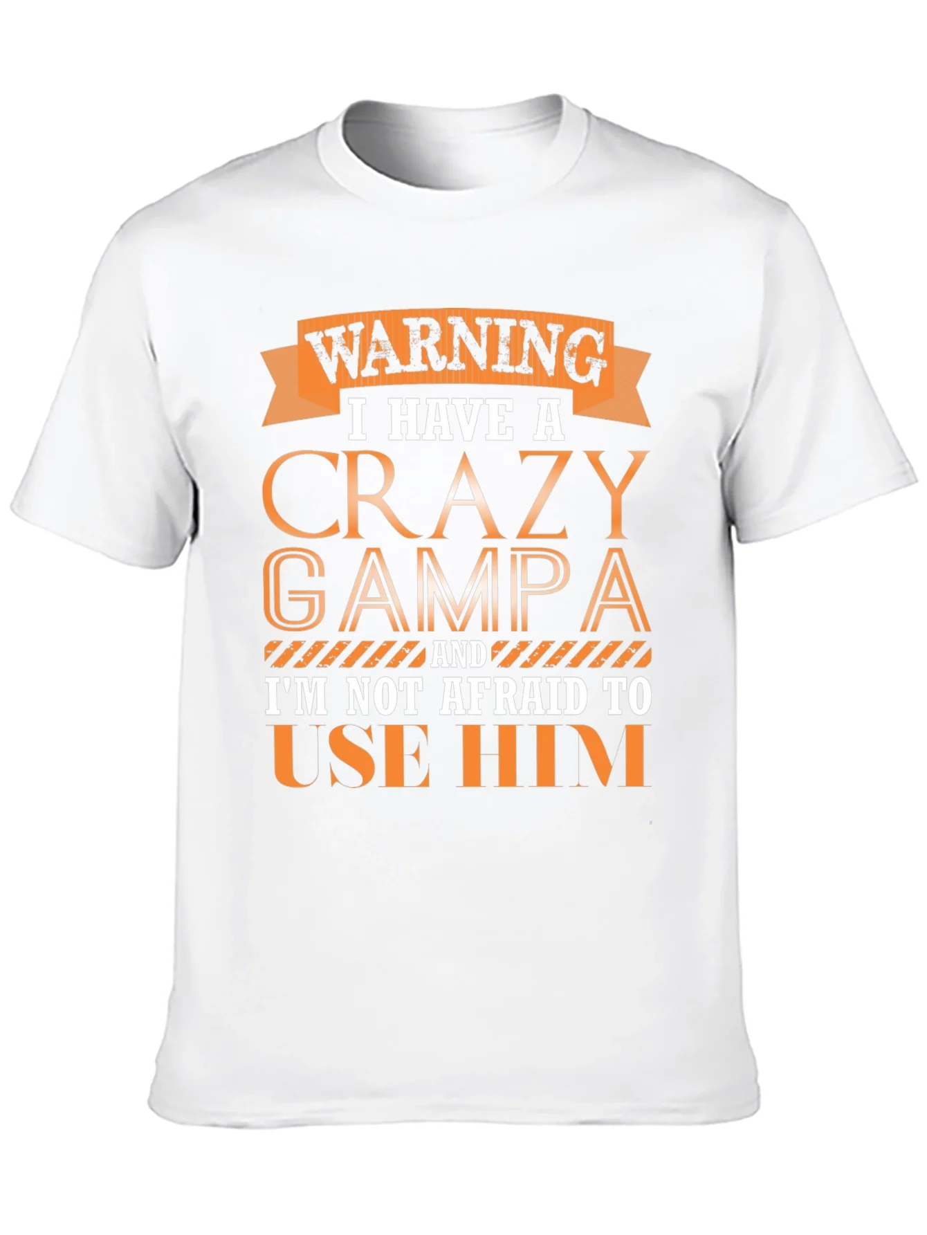 Crazy Grampa Graphic Tee