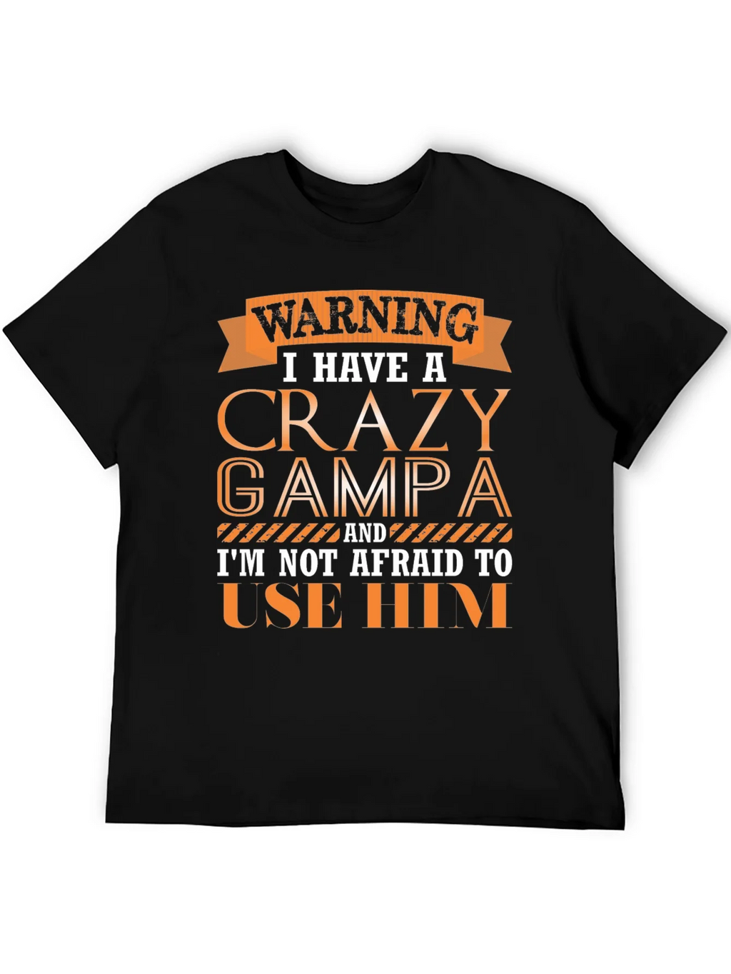 Crazy Grampa Graphic Tee