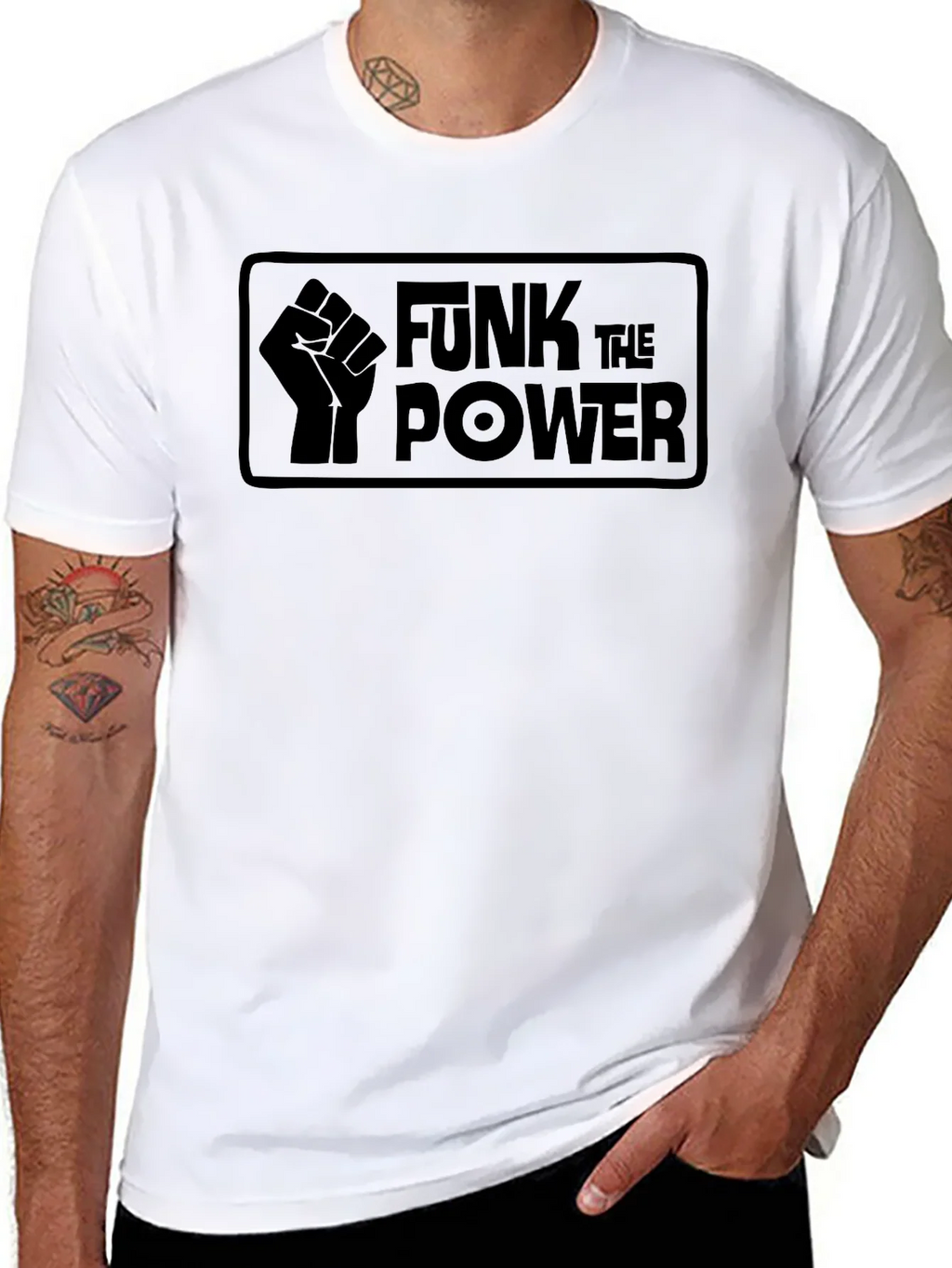 Funk The Power Graphic Tee - Black
