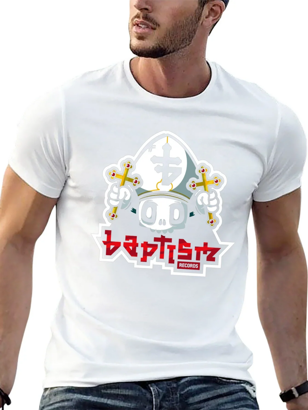 Baptizm Records Graphic T-Shirt