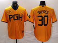 Men's Pittsburgh Pirates Paul Skenes #30 Gold City Connect Limited Player jersey