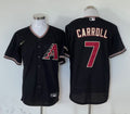 Men's Arizona Diamondbacks Corbin Carroll #7 Black Limited Player jersey