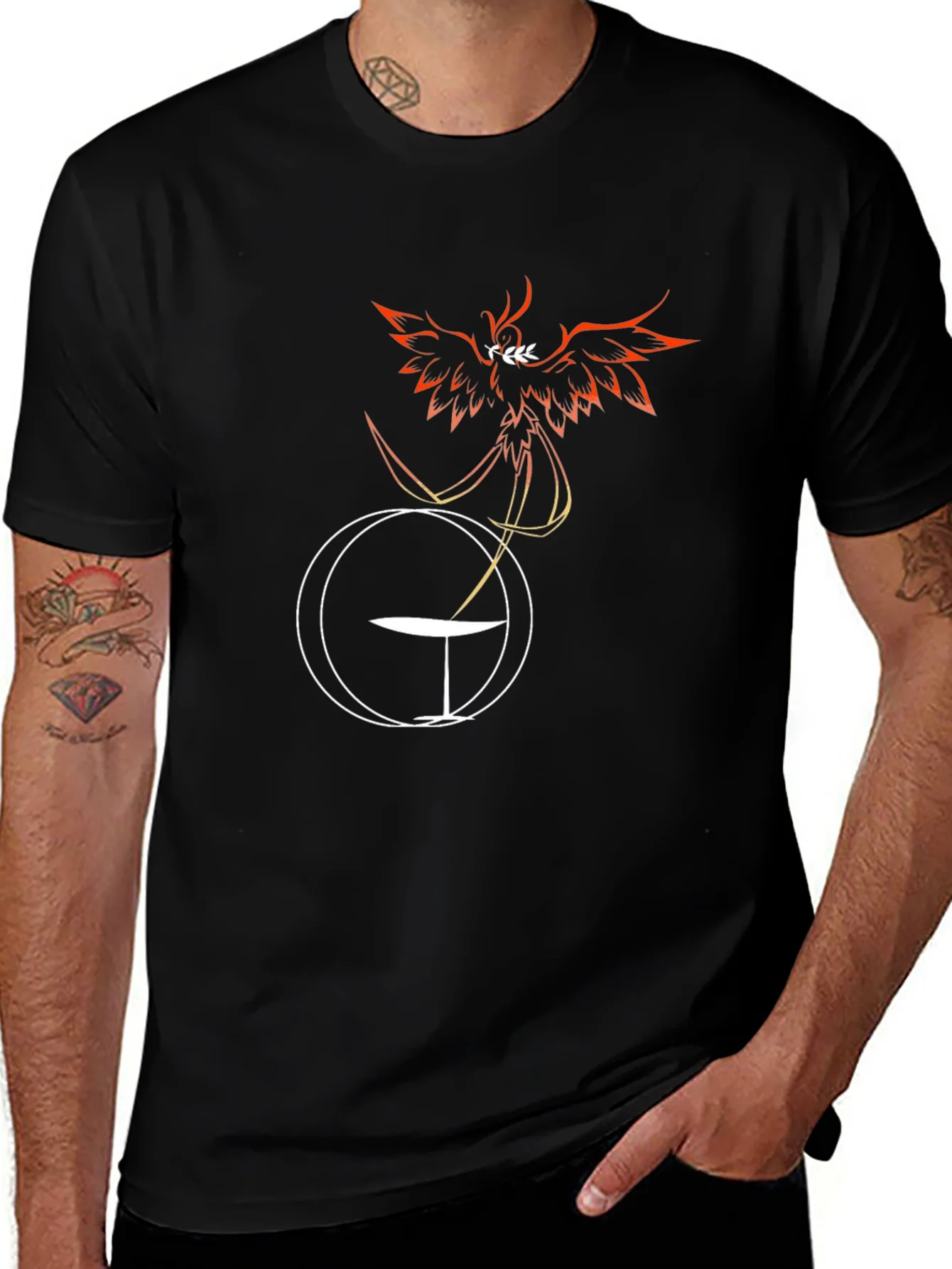 Phoenix Graphic Tee - Stylish Comfort