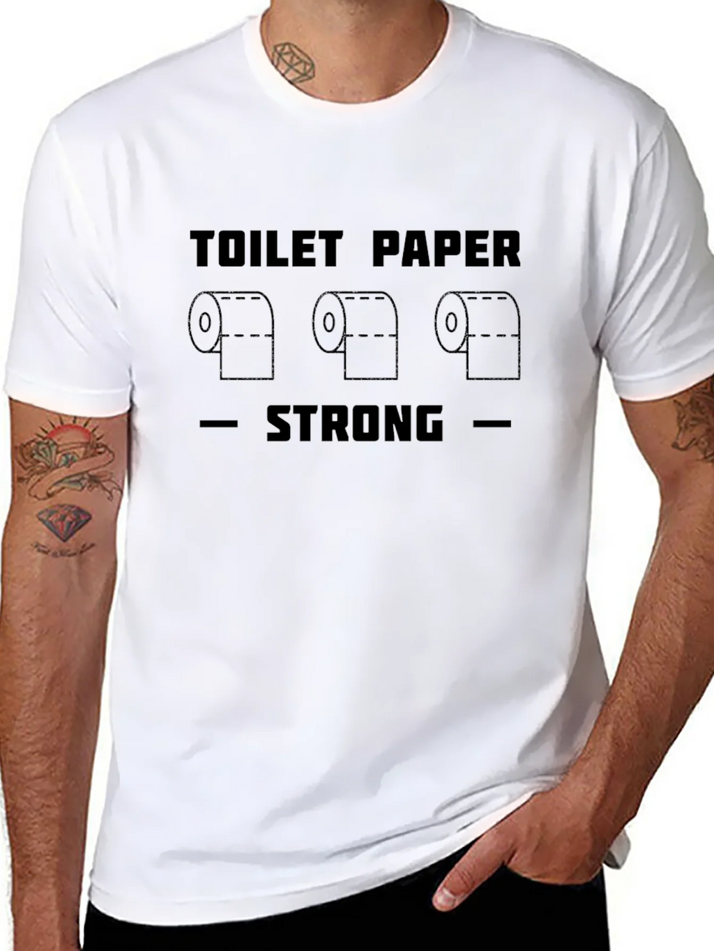 Toilet Paper Strong Graphic Tee