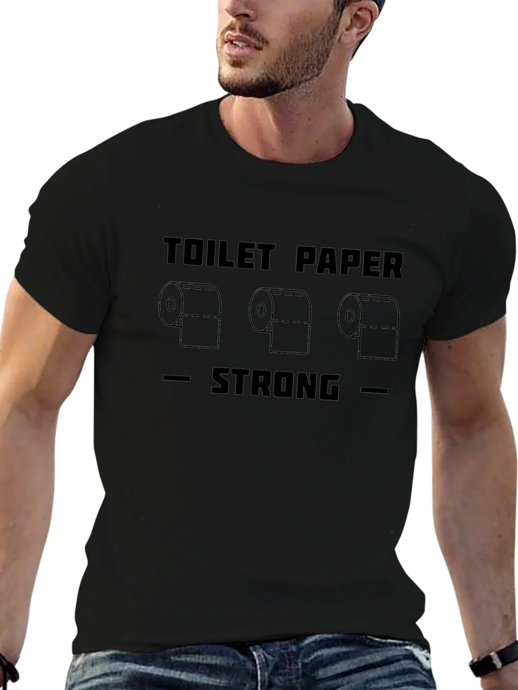 Toilet Paper Strong Graphic Tee