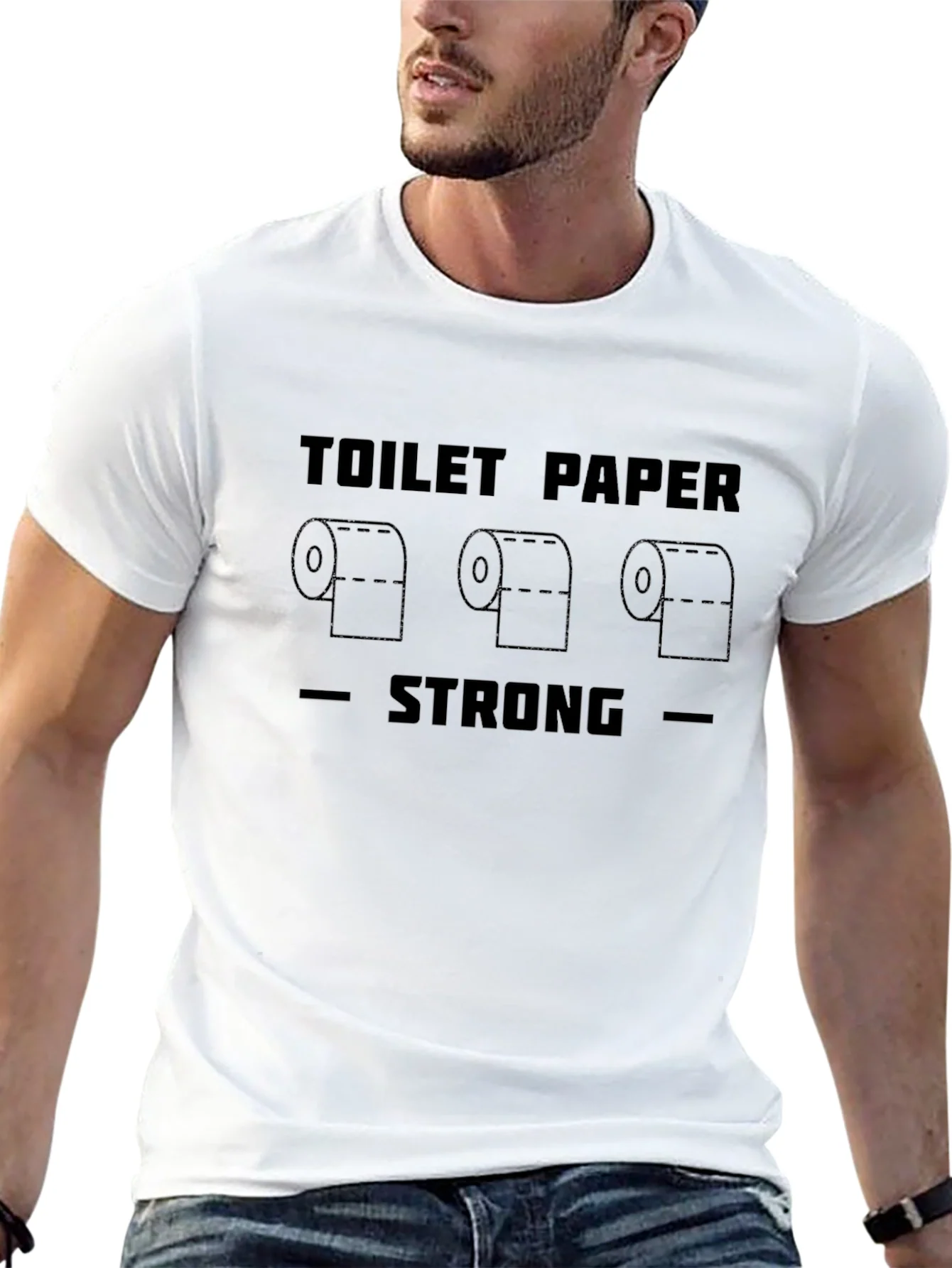 Toilet Paper Strong Graphic Tee