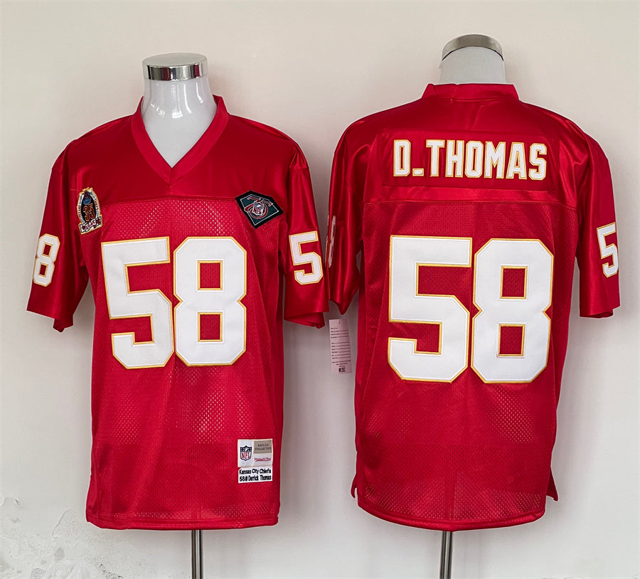 Men's Kansas City Chiefs Derrick Thomas Red Legacy Replica jersey