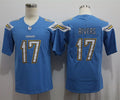 Men's Los Angeles Chargers Philip Rivers #17 Blue Game jersey